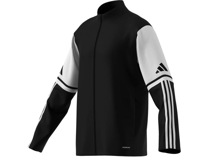 adidas Jacket Training SQ25 M, Schwarz/Weiss Trainingsanzug-Oberteil