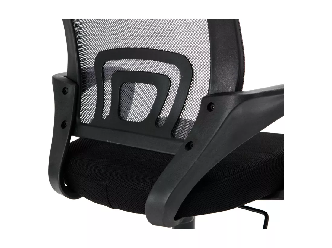 Chaise de bureau - Similicuir - Gris - Genius