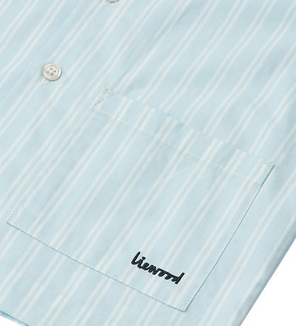 Liewood Set - Leona - Stripe Rein Sky/Creme De La Creme