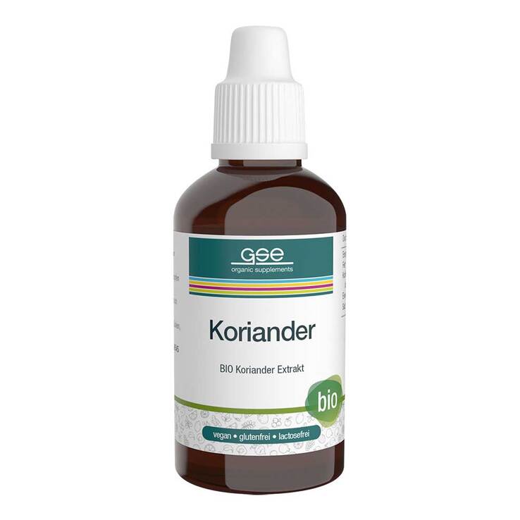 Koriander Extrakt Bio 24,3% V / V, 50 ml