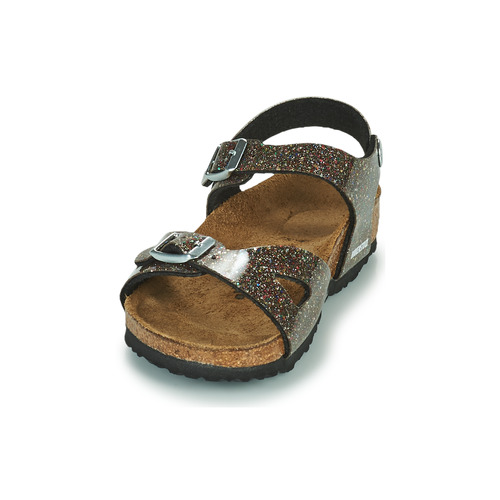 Birkenstock - RIO - Noir / Doré