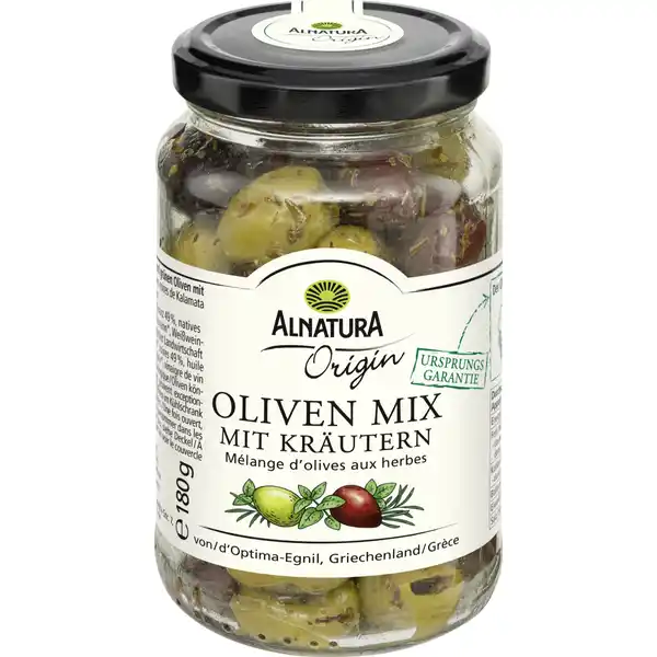 Bio Origin Oliven Mix mit Kräutern