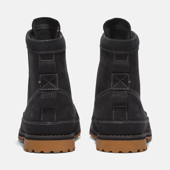 Bota Timberland Originals de 6 polegadas para homem na cor preta.