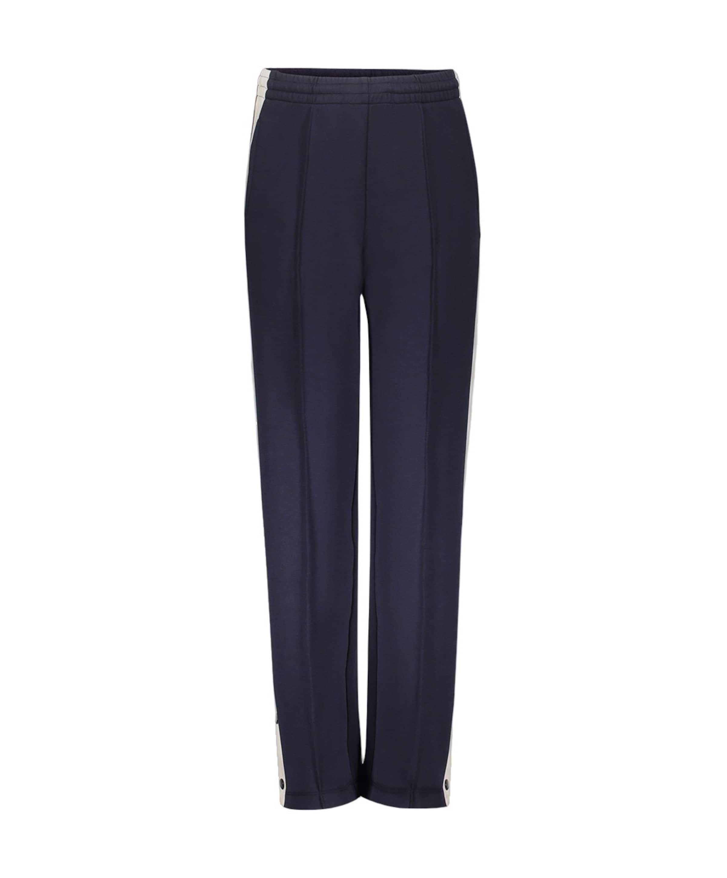Geisha Trackpants buttons meisjes broek blauw