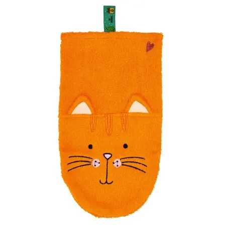 moses. Zauber-Waschhandschuh Katze oder Löwe, 1 Stück, 2-fach sortiert