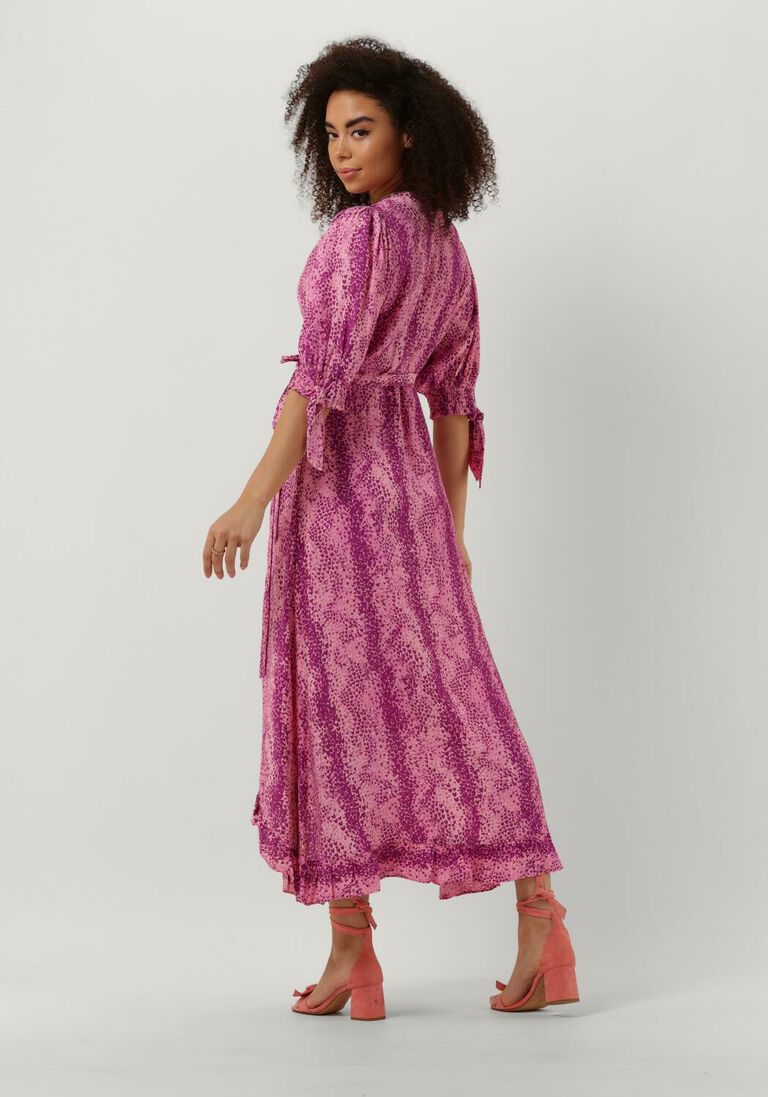 FABIENNE CHAPOT roze fabienne chapot midi jurk channa dress 93