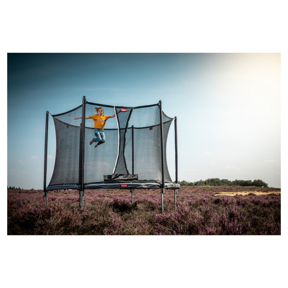 Grand favorit trampoline regular 520 cm black+ safety net comfort