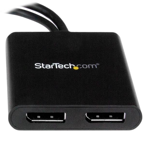 StarTech.com Splitter multi-écrans Mini DisplayPort vers 2x DisplayPort - Hub MST à 2 ports