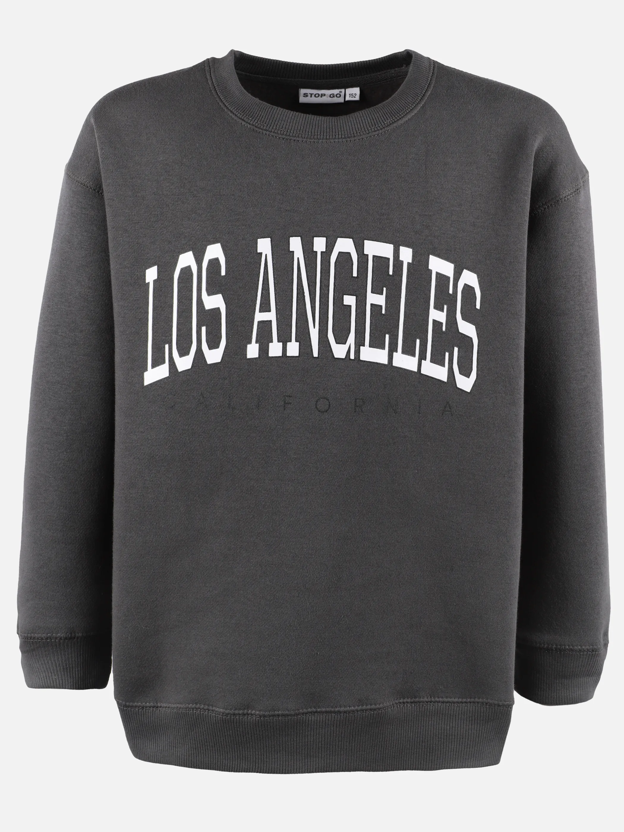 Jungen Sweatshirt mit Schriftprint