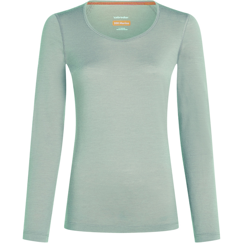 Icebreaker Damen 200 Oasis Scoop Longsleeve
