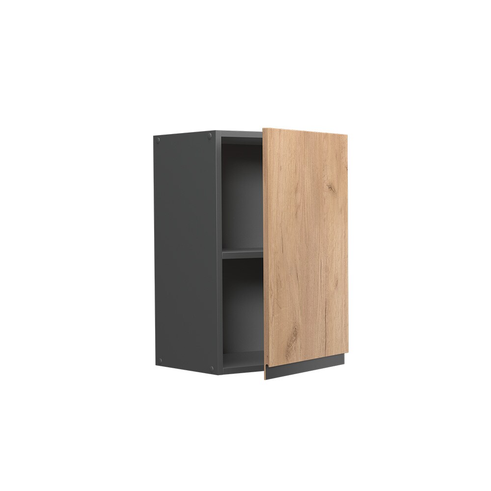 Vicco Hängeschrank Küchenschrank Küchenmöbel R-Line J-Shape Anthrazit Eiche 40 cm modern