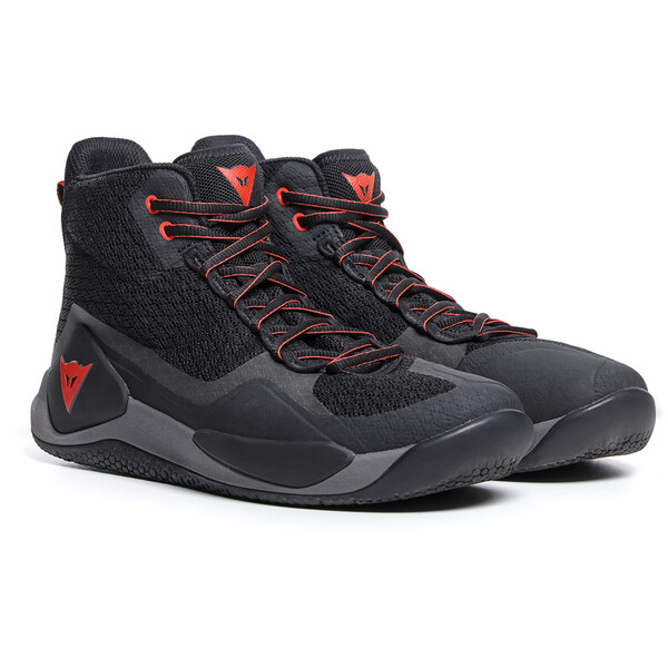 Dainese - Baskets Atipica Air 2 Noir / Rouge fluo