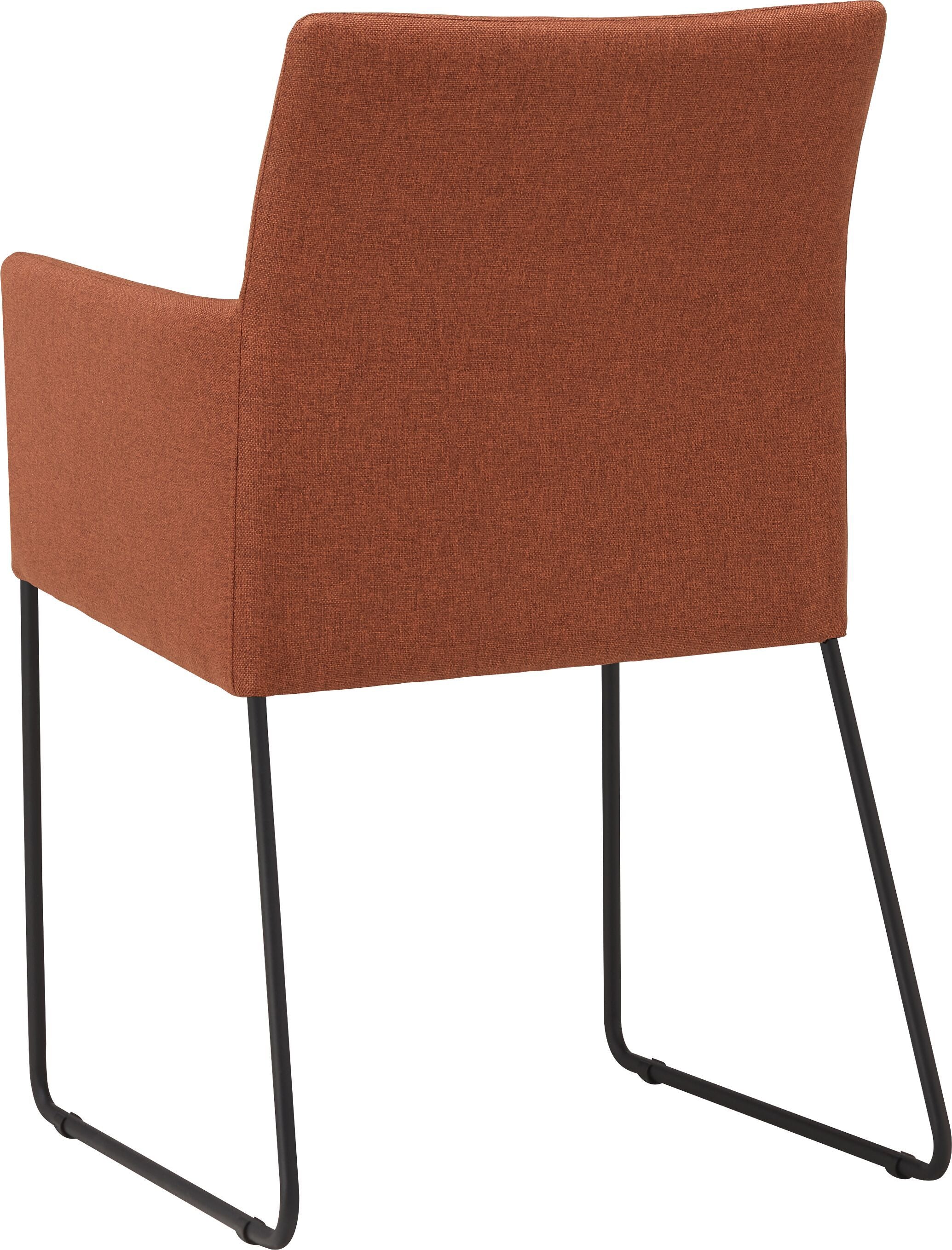 SIENA Stuhl - Kupferfarbig / B: 50.0 cm x T: 45.0 cm x H: 86.0 cm