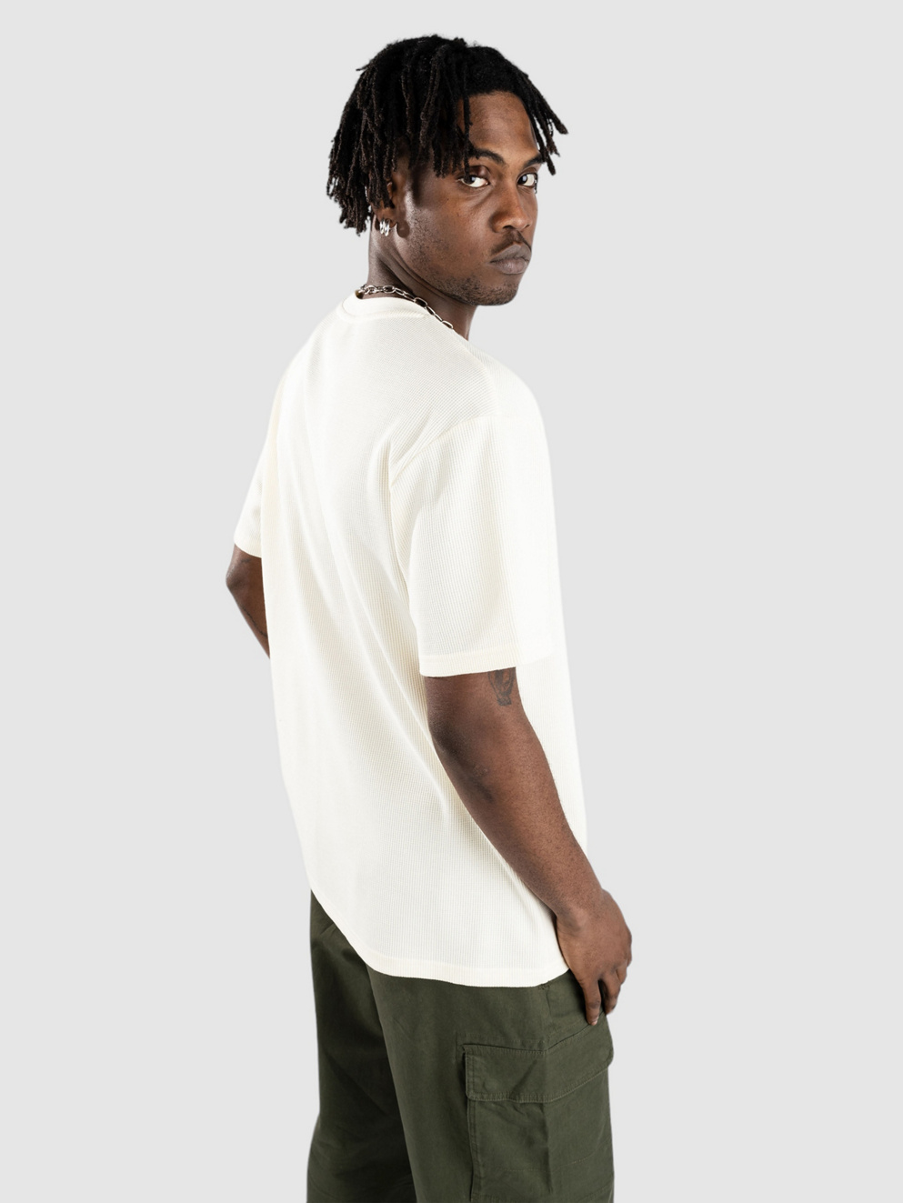 Anerkjendt Akkikki S-S Waffle T-Shirt tofu