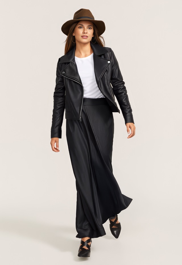 ONLY Lederimitatjacke »ONLSABINE FAUX LEATHER BIKER OTW«