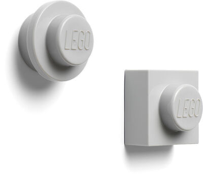 LEGO Magnet Sett, Grey