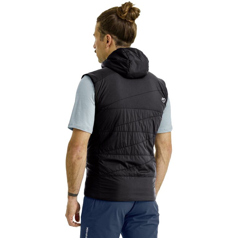 ORTOVOX Swisswool Piz Duan Weste Herren black raven