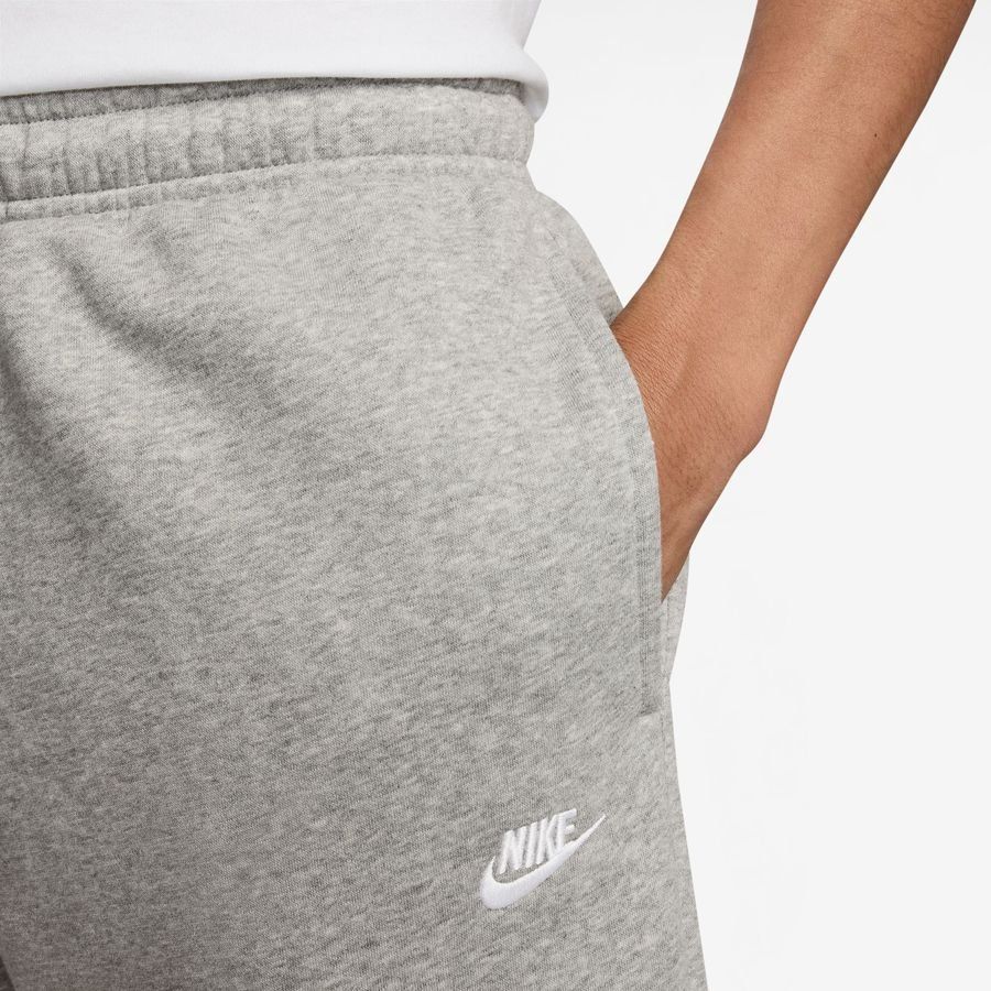 Nike Bas de Survêtement Club - Gris/Gris/Blanc