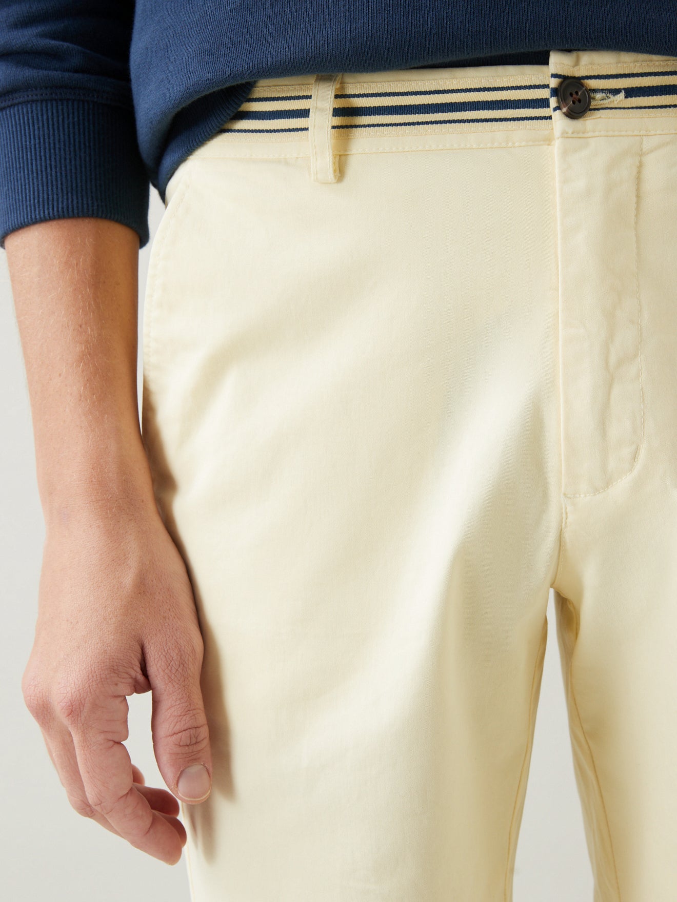 Bermuda droit homme coton stretch