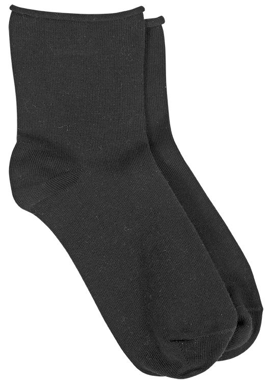 Sokker med rullekant 3pk