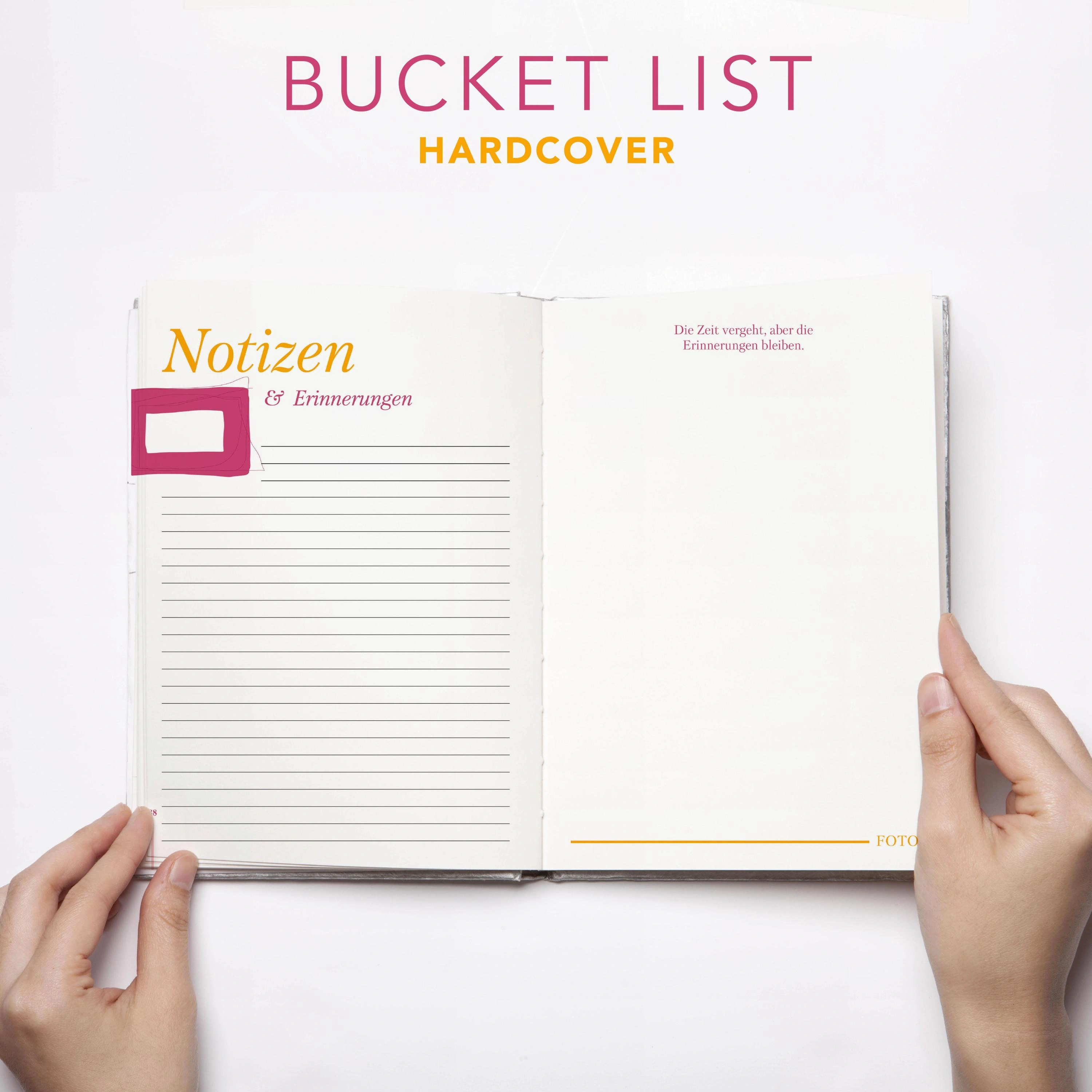 That's Me Bucket List | Das ultimative Bucket List Buch für ein erfülltes Leben | Das Ausfüllbuch für 100 unvergessliche Erlebnisse und Momente | 100 Dinge, die man im Leben getan haben muss