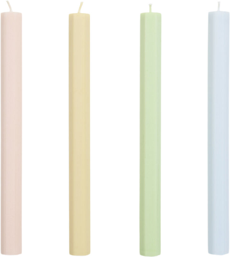 Hay Hexagon Candle - Set of 4