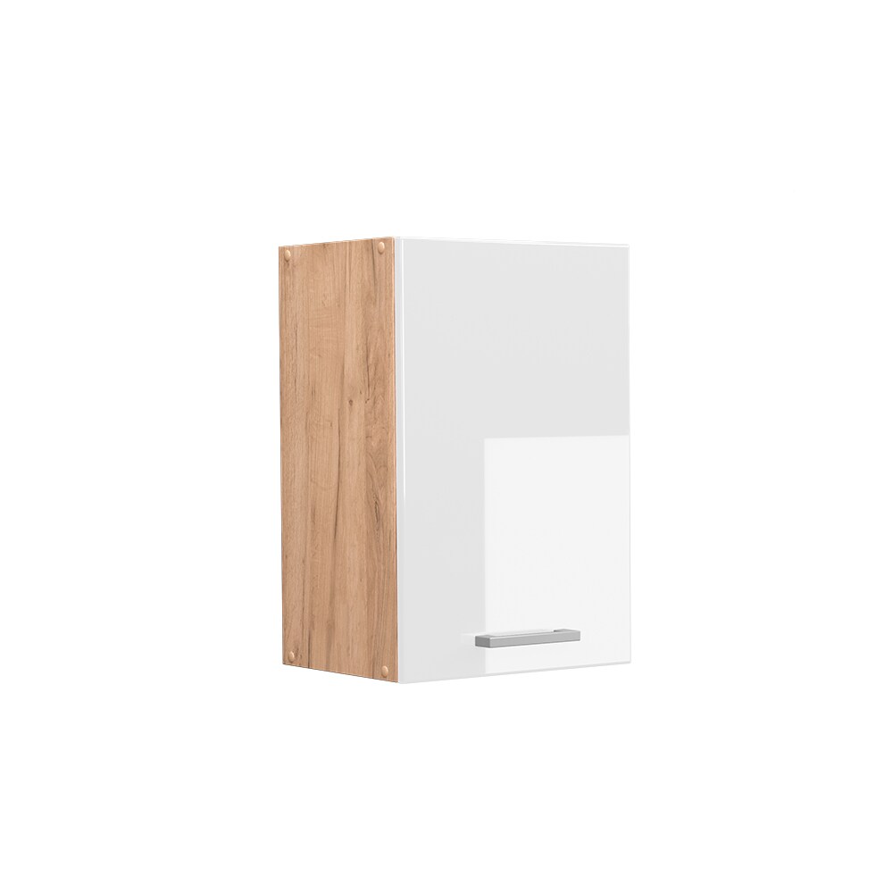 Vicco Hängeschrank Küchenschrank Küchenzeile R-Line 40 cm Goldkraft Weiß