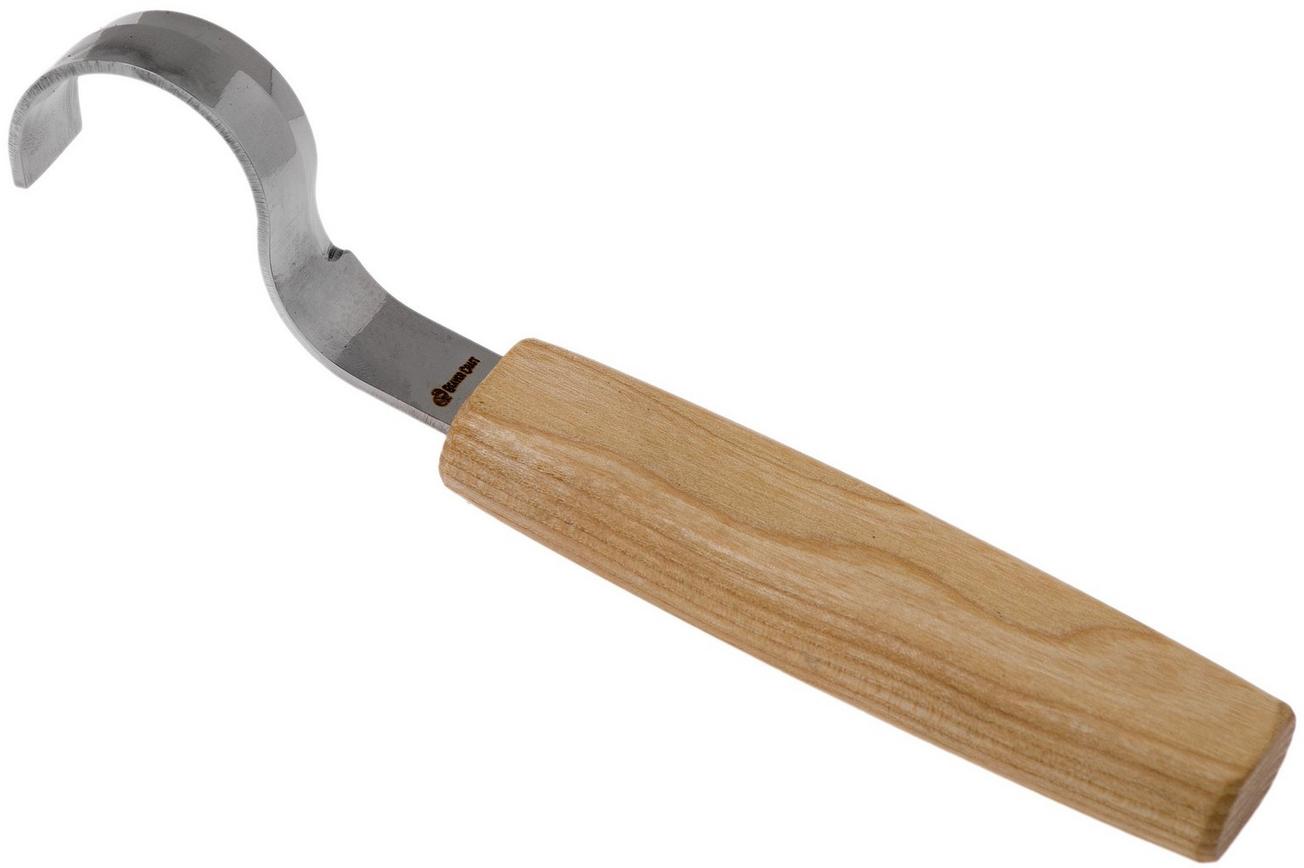 BeaverCraft Spoon Carving Knife 30 mm SK2S, rechtshandig lepelmes met schede