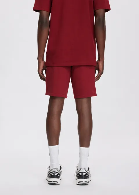 Korte broek met logo rood (ROO.D)