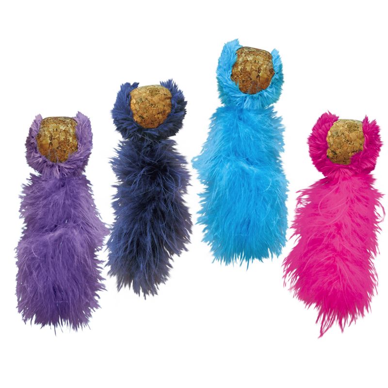Jouet KONG Cat Cork Ball pour chat