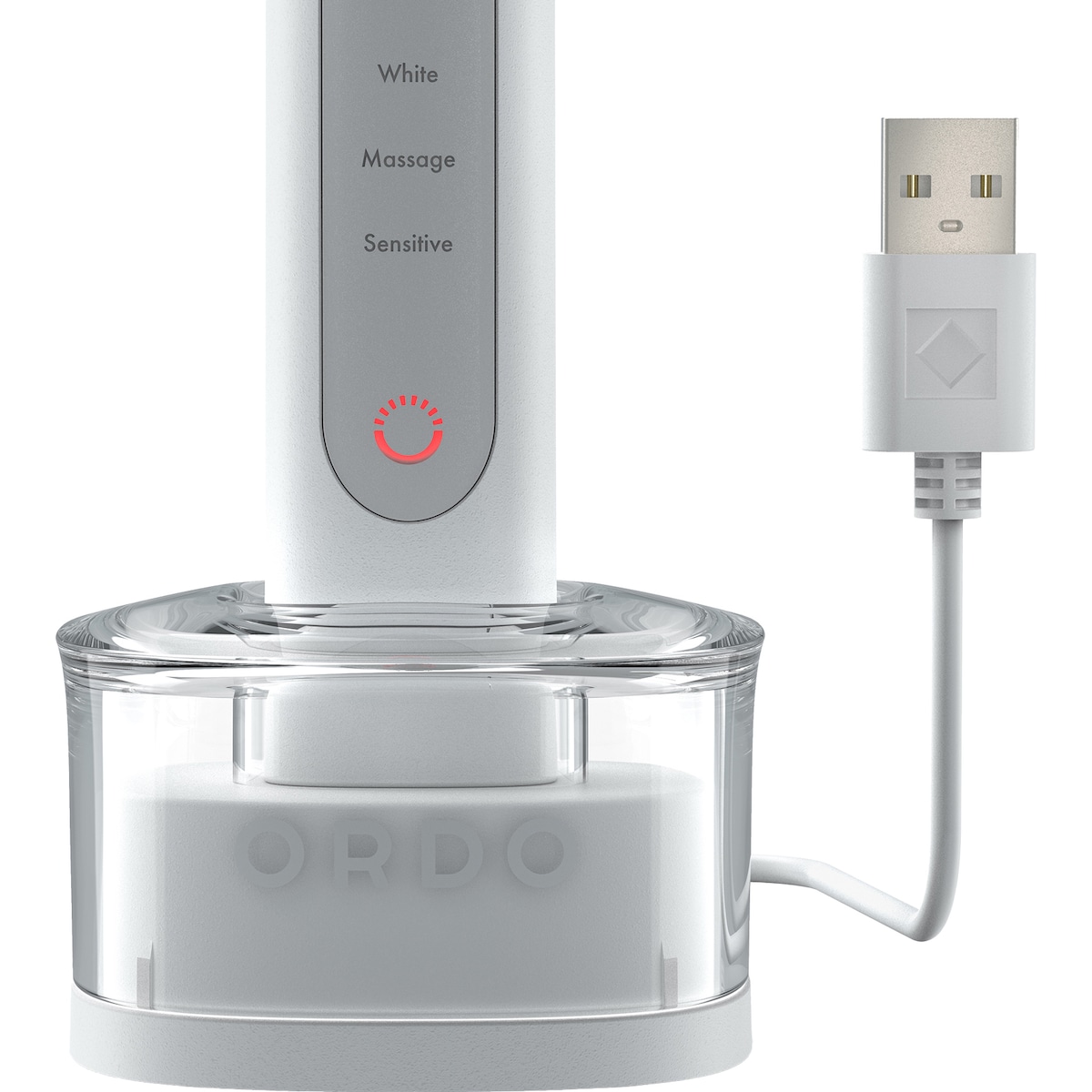 Ordo Sonic+ elektrisk tannbørste 32372 (hvit)