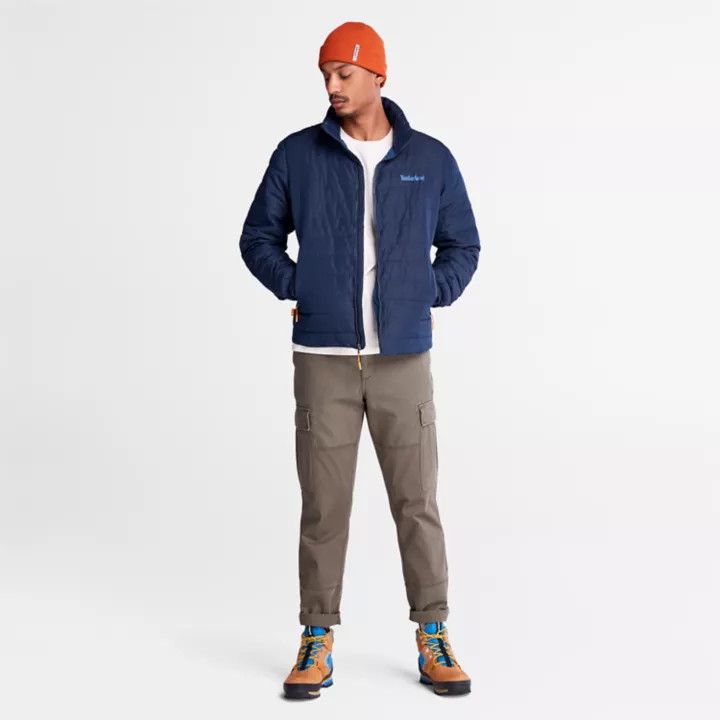 Veste matelassée Axis Peak pour homme en bleu marine