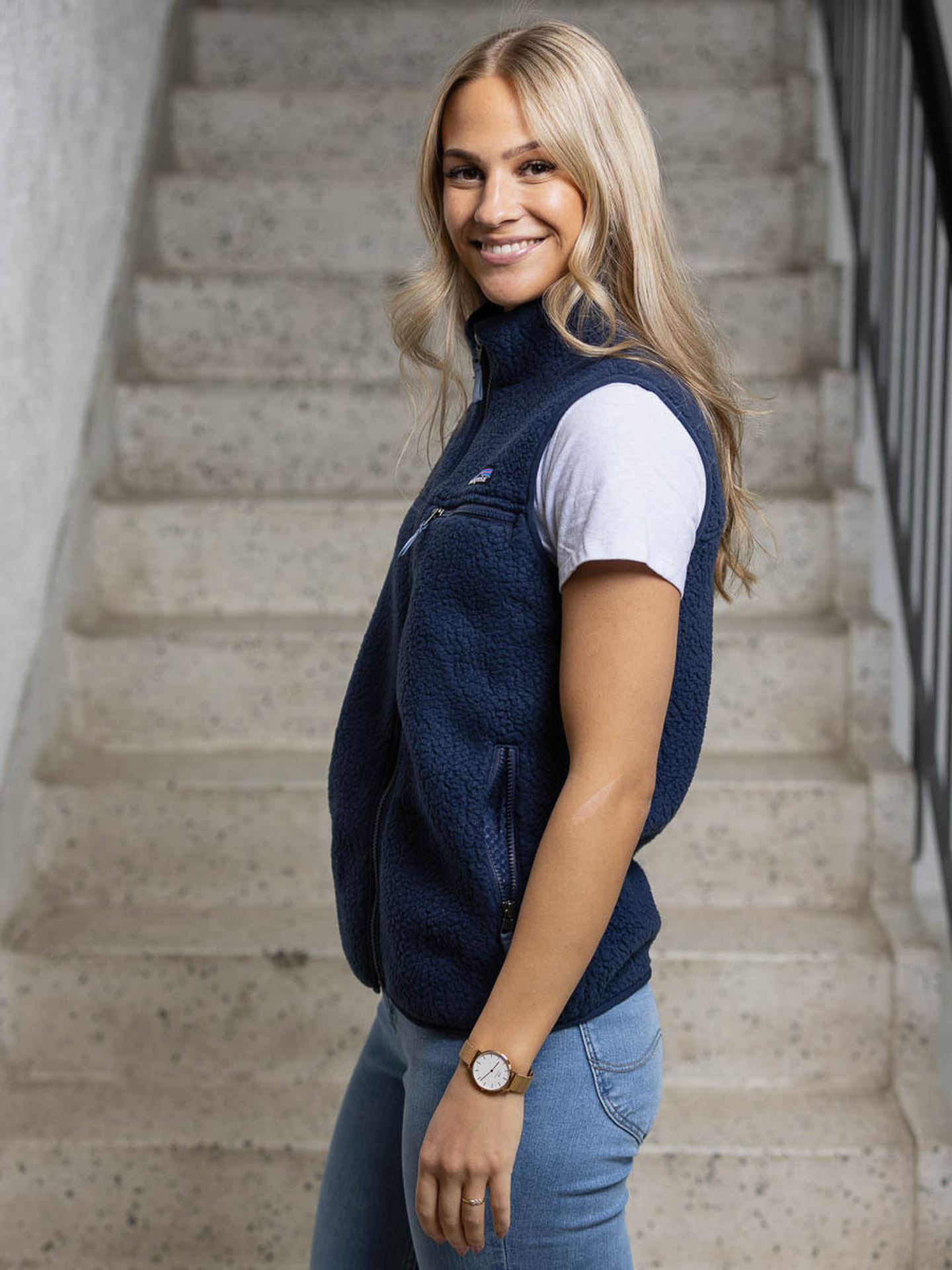 Retro Pile Vest