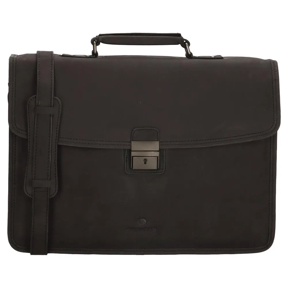 Micmacbags Oklahoma Laptoptas 13,3 inch Zwart