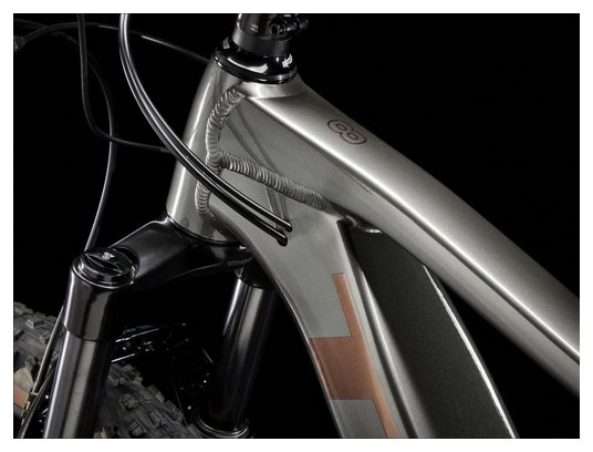 VTT Électrique Semi-Rigide Trek Marlin  8 Shimano Deore 12V 400 Wh 27.5'' Gris Mercure 2024