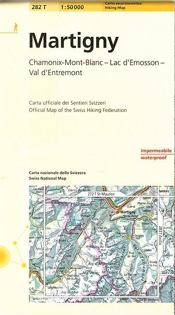 BUNDESAMT - 282T MARTIGNY ECHELLE 1 50 000