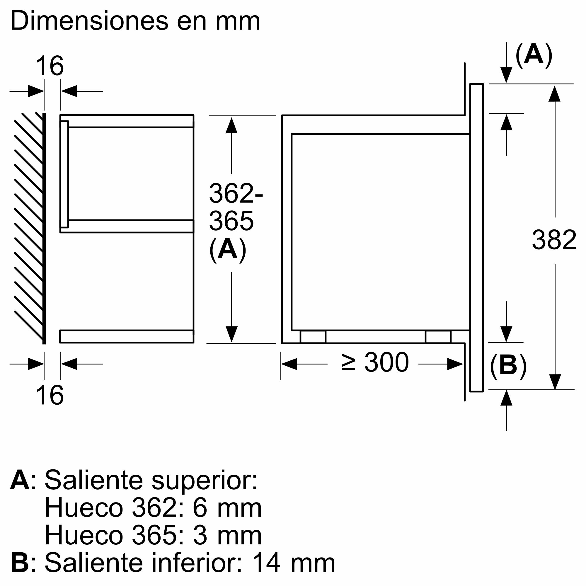 Micro-ondas de embutir Série 8, preto, BEL7321B1