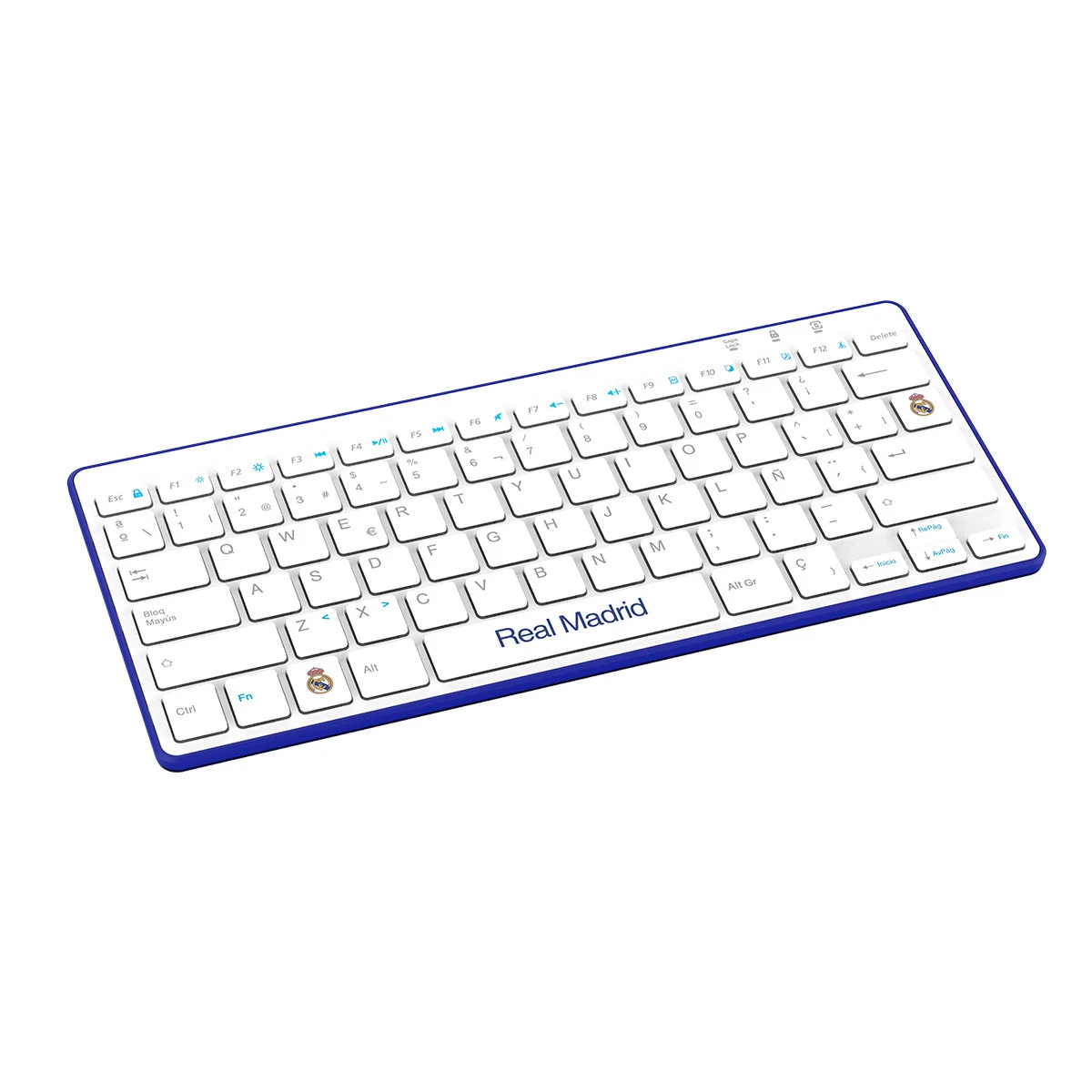 Combo Teclado Inalámbrico + Rato Real Madrid