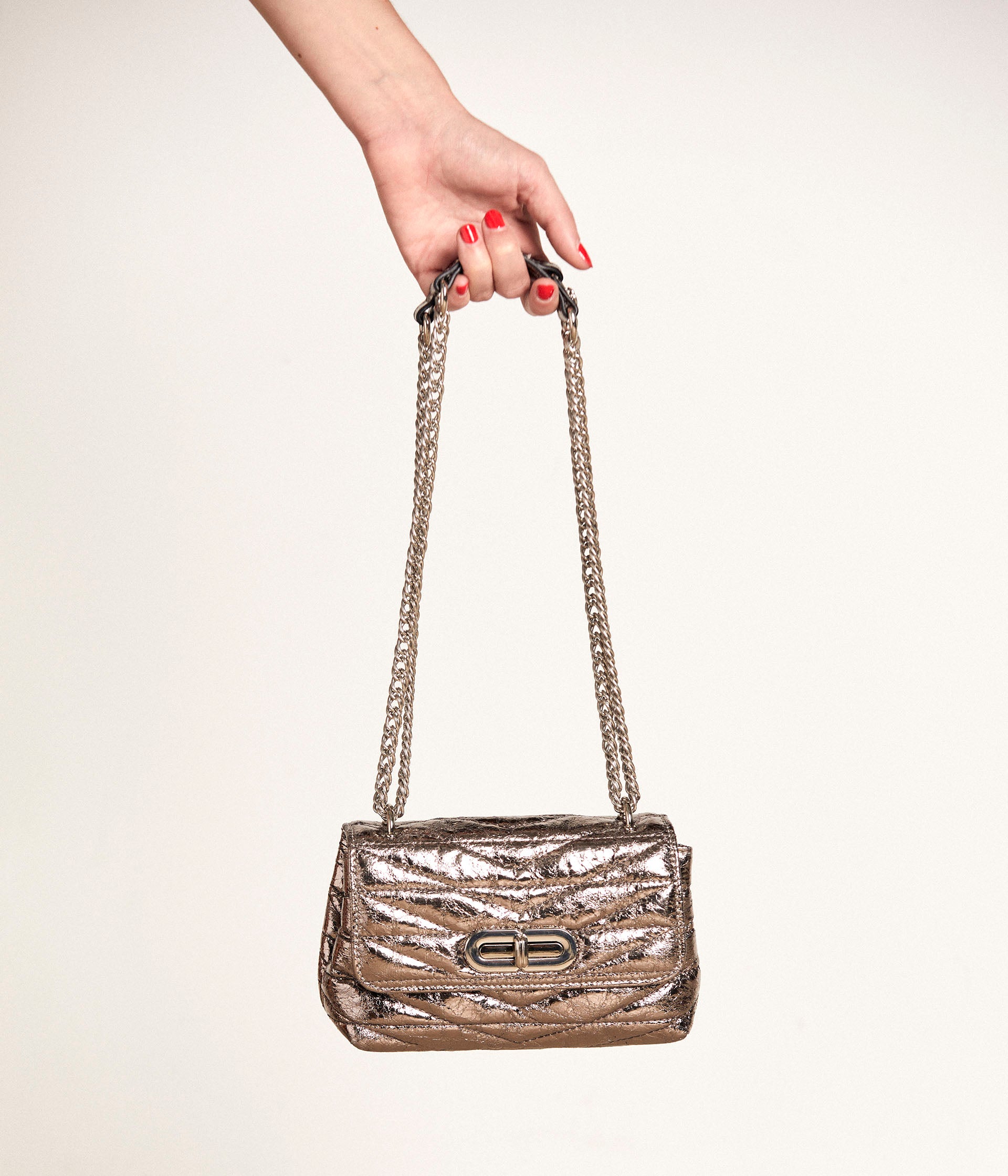 Sac argenté Astrid