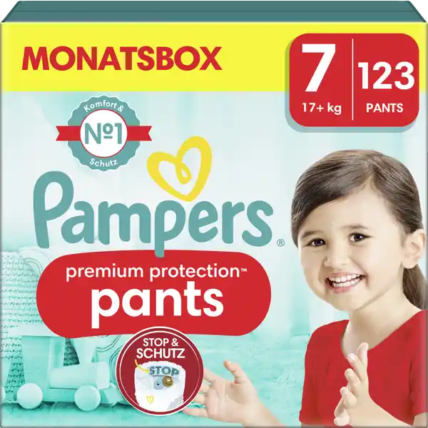 Premium protection Pants Gr. 7 (17+kg) Monatsbox