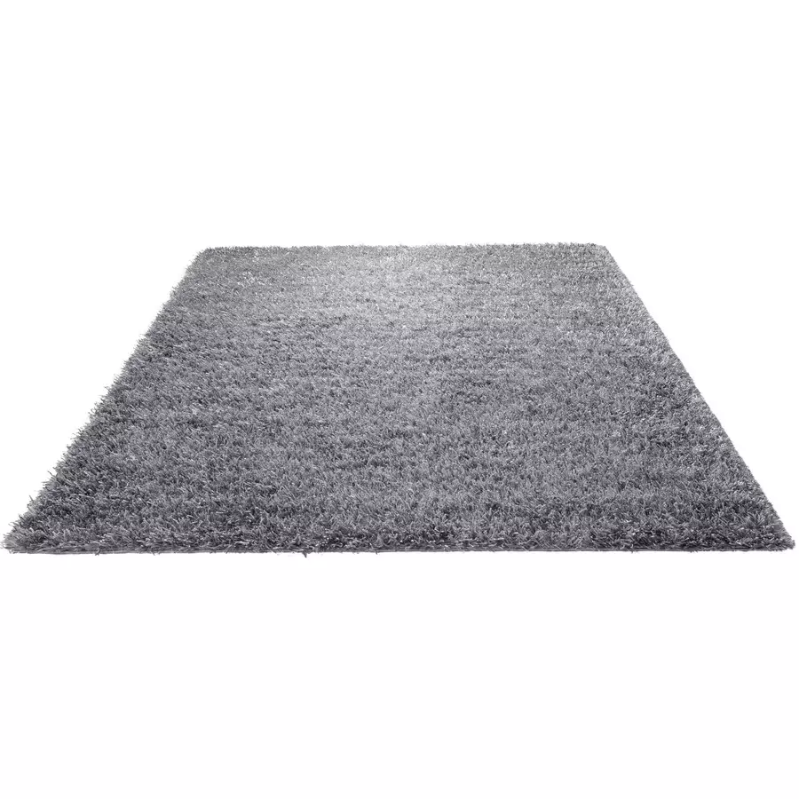 Esprit Hochflorteppich Cool Glamour silber