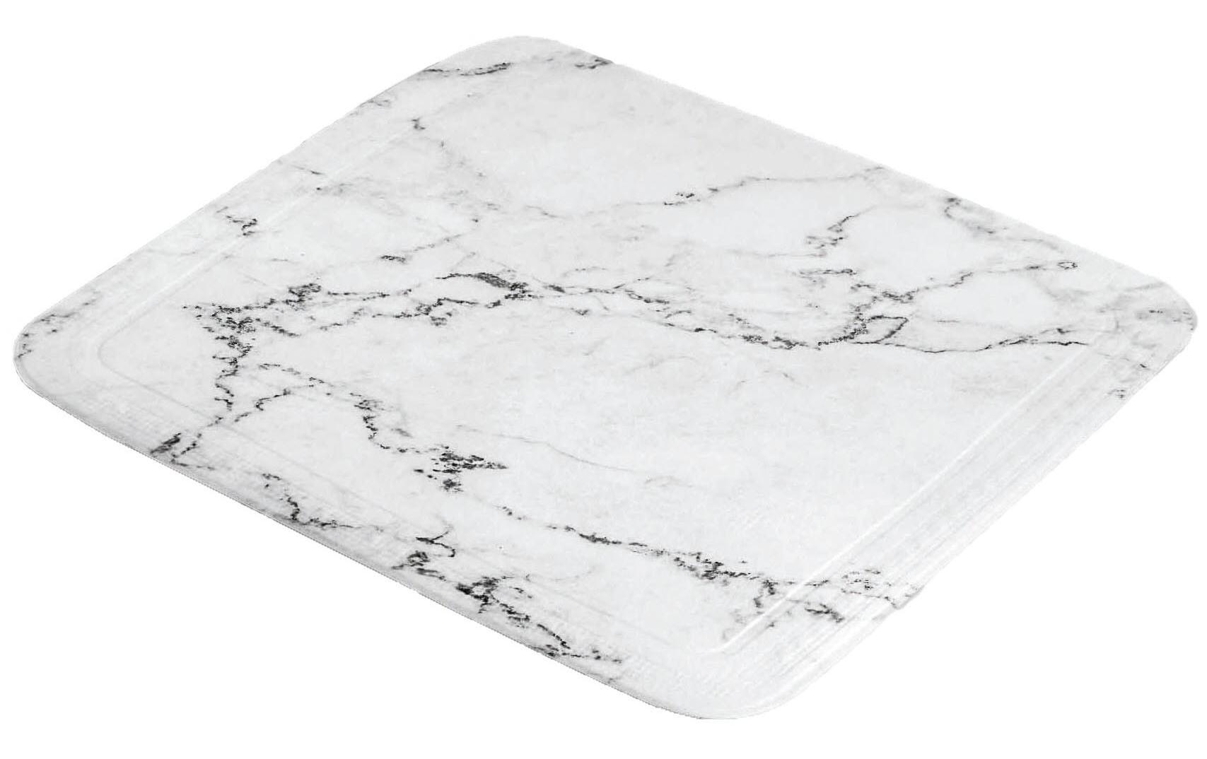 Duschwanneneinlage Marble 55 x 55 cm, Grau/WeissDuschwanneneinlage