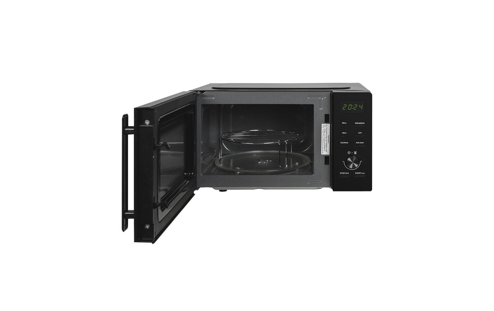 Mikrowelle mit Grill MW20P62 Schwarz<br>Mikrowelle mit Grillfunktion