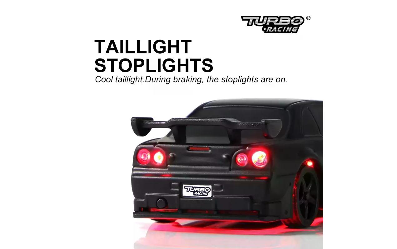 Micro Sport C74, Schwarz, RTR, 1:76Vollwertiges RC-Auto im micro Format