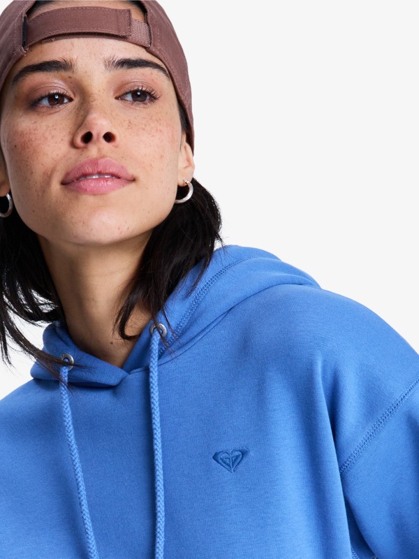 Surf Stoked Brushed Sweat à capuche Bleu Femme