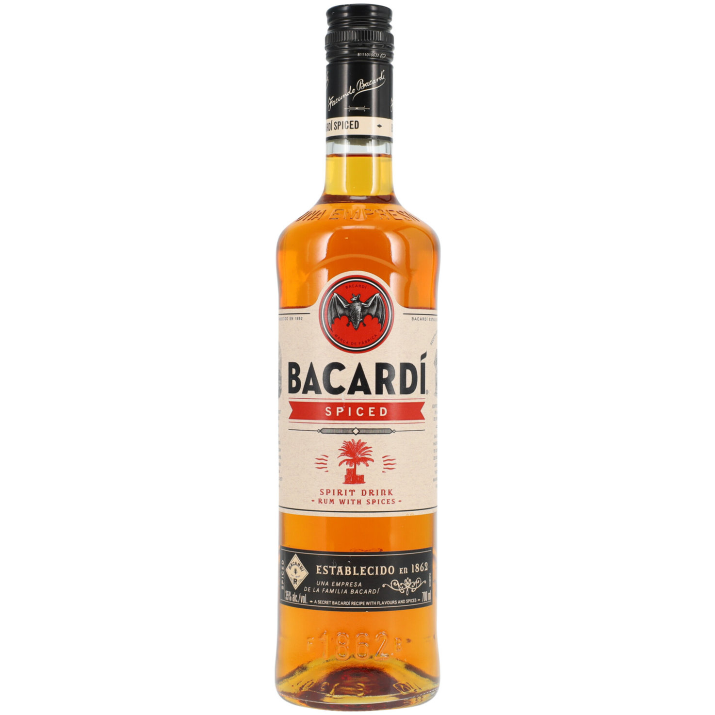 Bacardi Spiced Rum -70cl