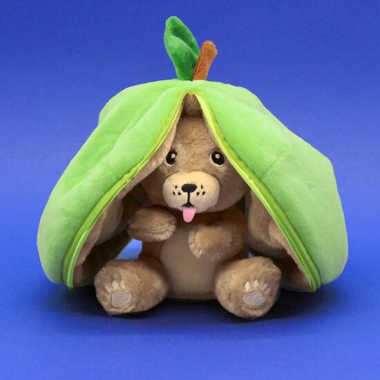 Flipetz Peluche 2 en 1 - Chien & Pomme   de               Les Déglingos