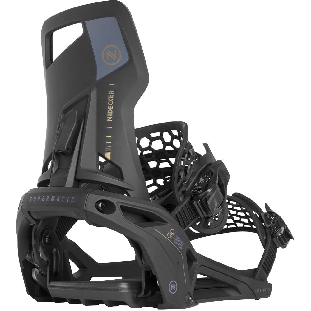 Nidecker Supermatic® 24/25 Snowboardbindung schwarz