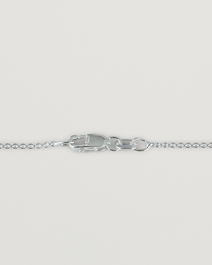 LE GRAMME Circle Necklace Le 2.5  Sterling Silver
