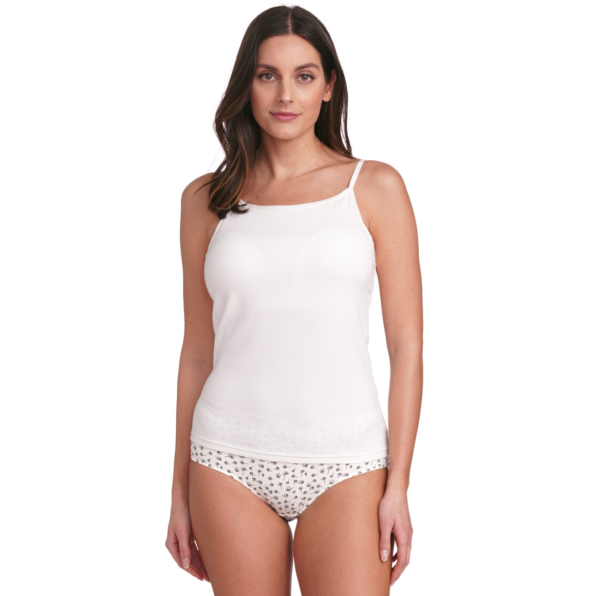 Gina Benotti 3 Damen Pantys aus Mikrofaser blau / dunkelblau / weiss